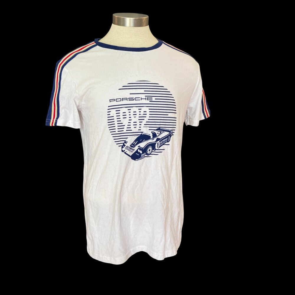 Porsche Racing Collection T-shirt White 1982 size EU M/US S